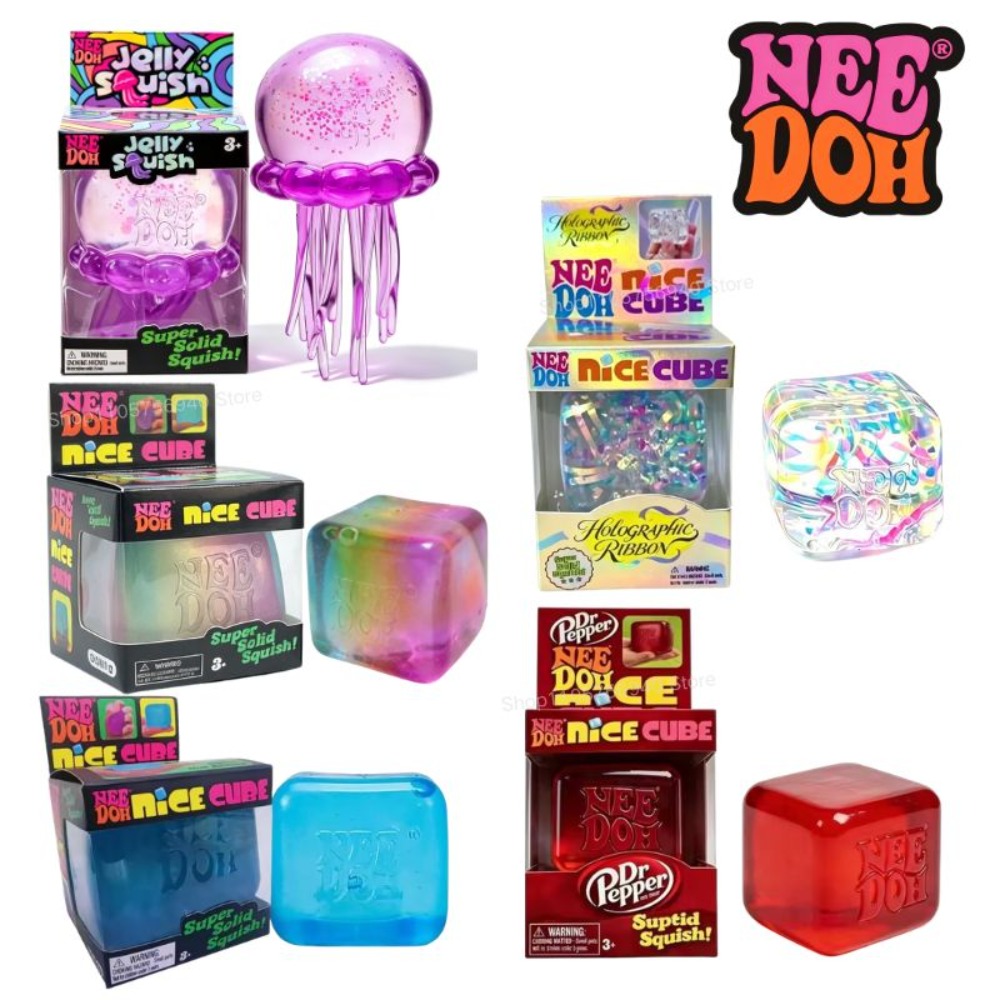 Schylling Nee Doh Jellyfish &  – обзор и цена Fidget Cube Original