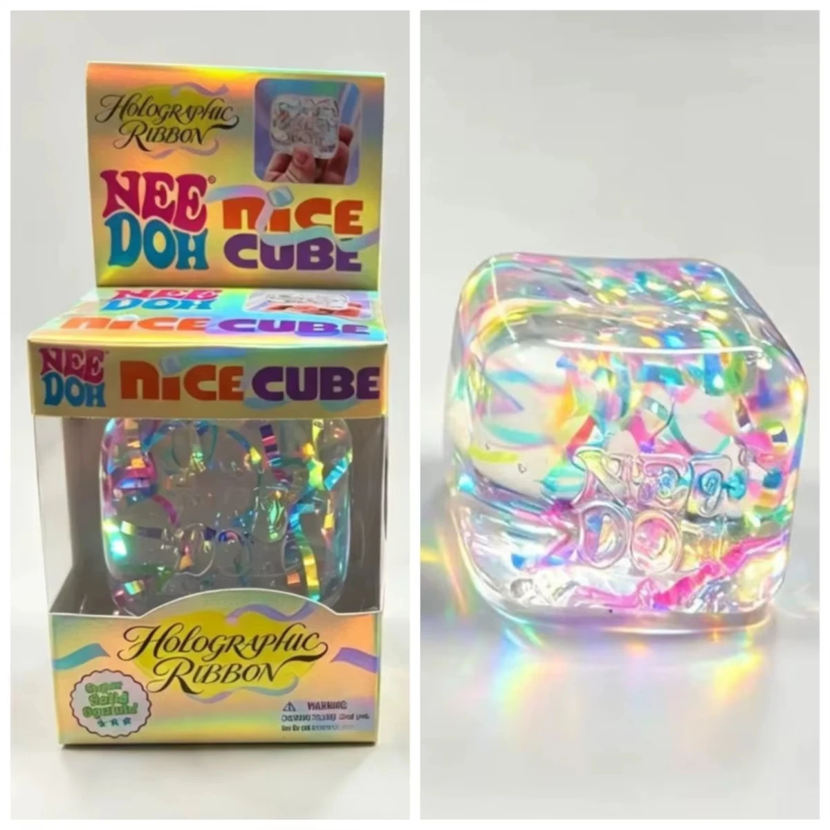 Needoh Nice Cube — сенсорный к – обзор и цена Fidget Cube Original